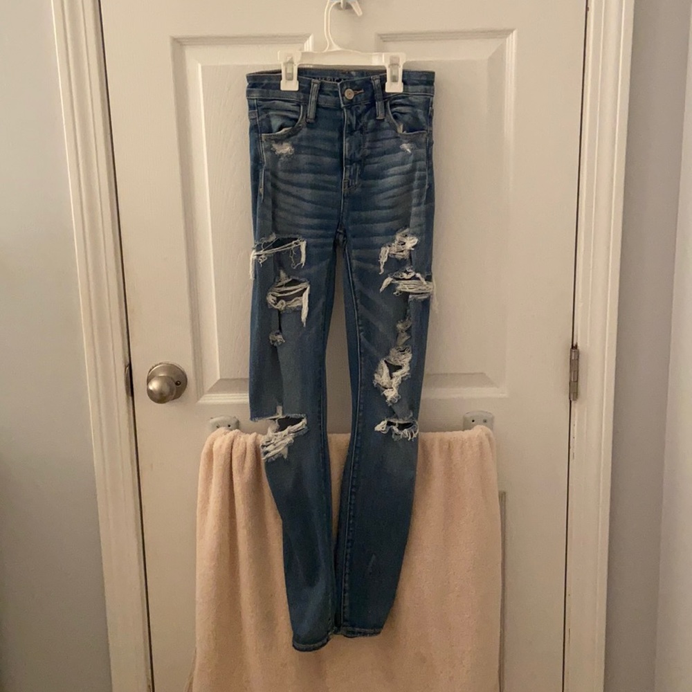 American Eagle next level stretch regular jeans size 00